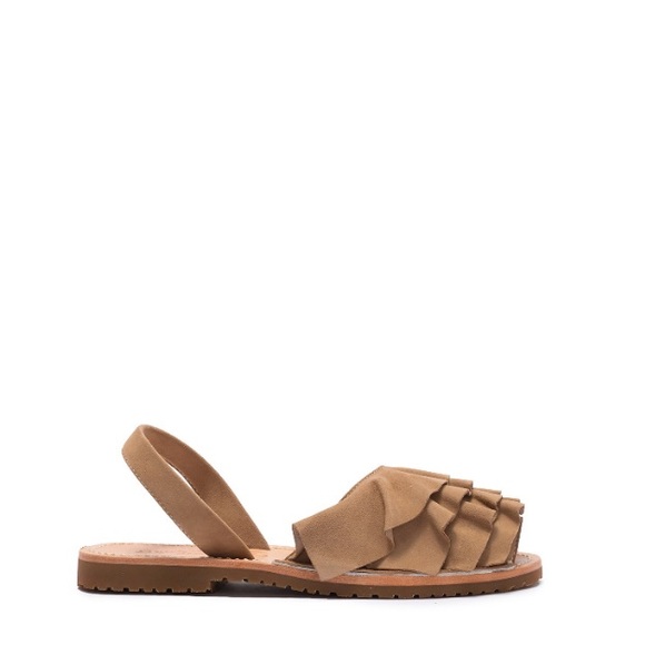 Seychelles Peace of Mind Sand Suede Sandals Size 6 - Picture 8 of 8
